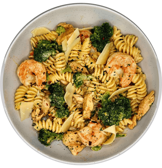 Plate of food